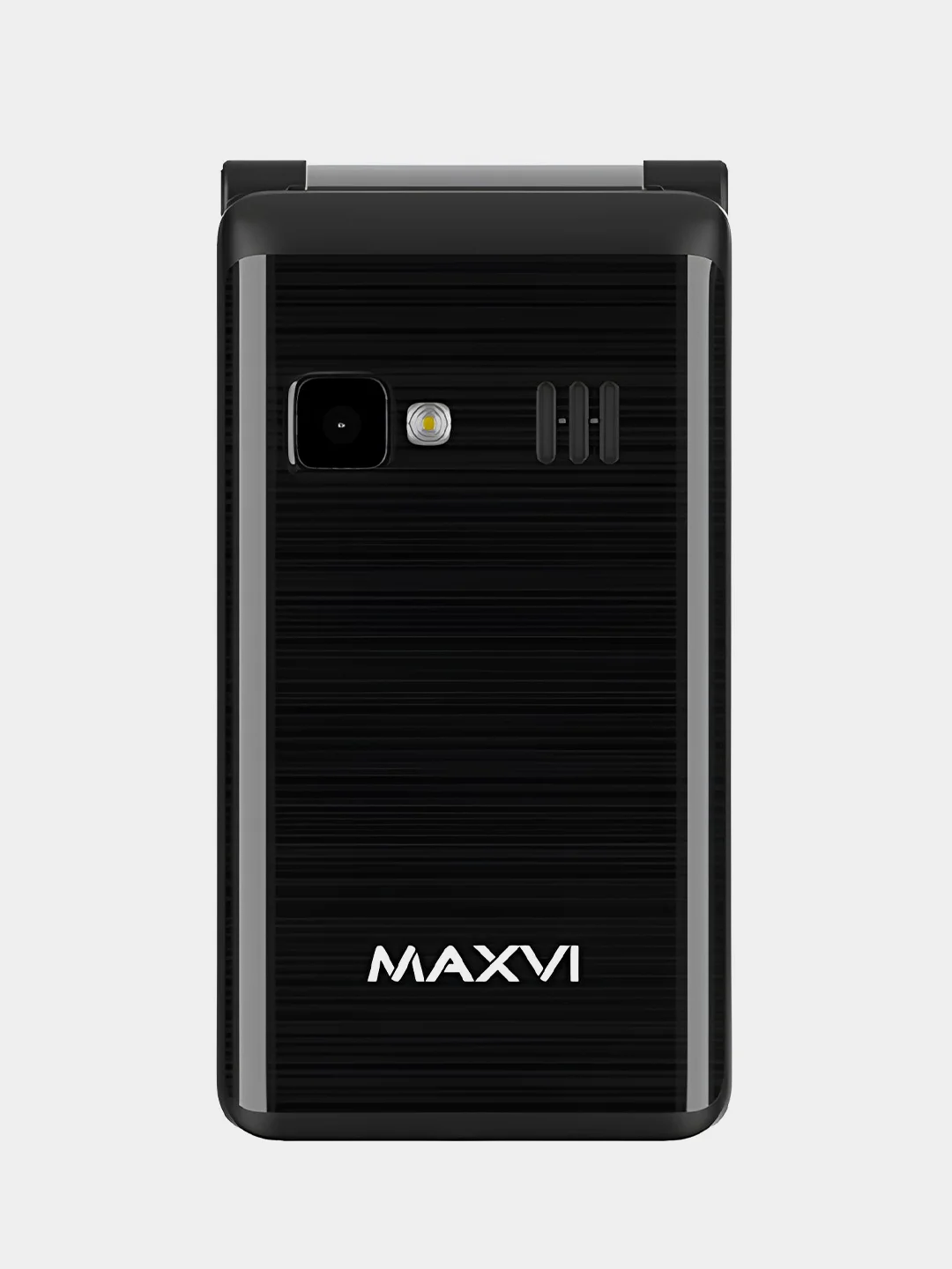 Синий мобильный телефон-раскладушка Maxvi E9