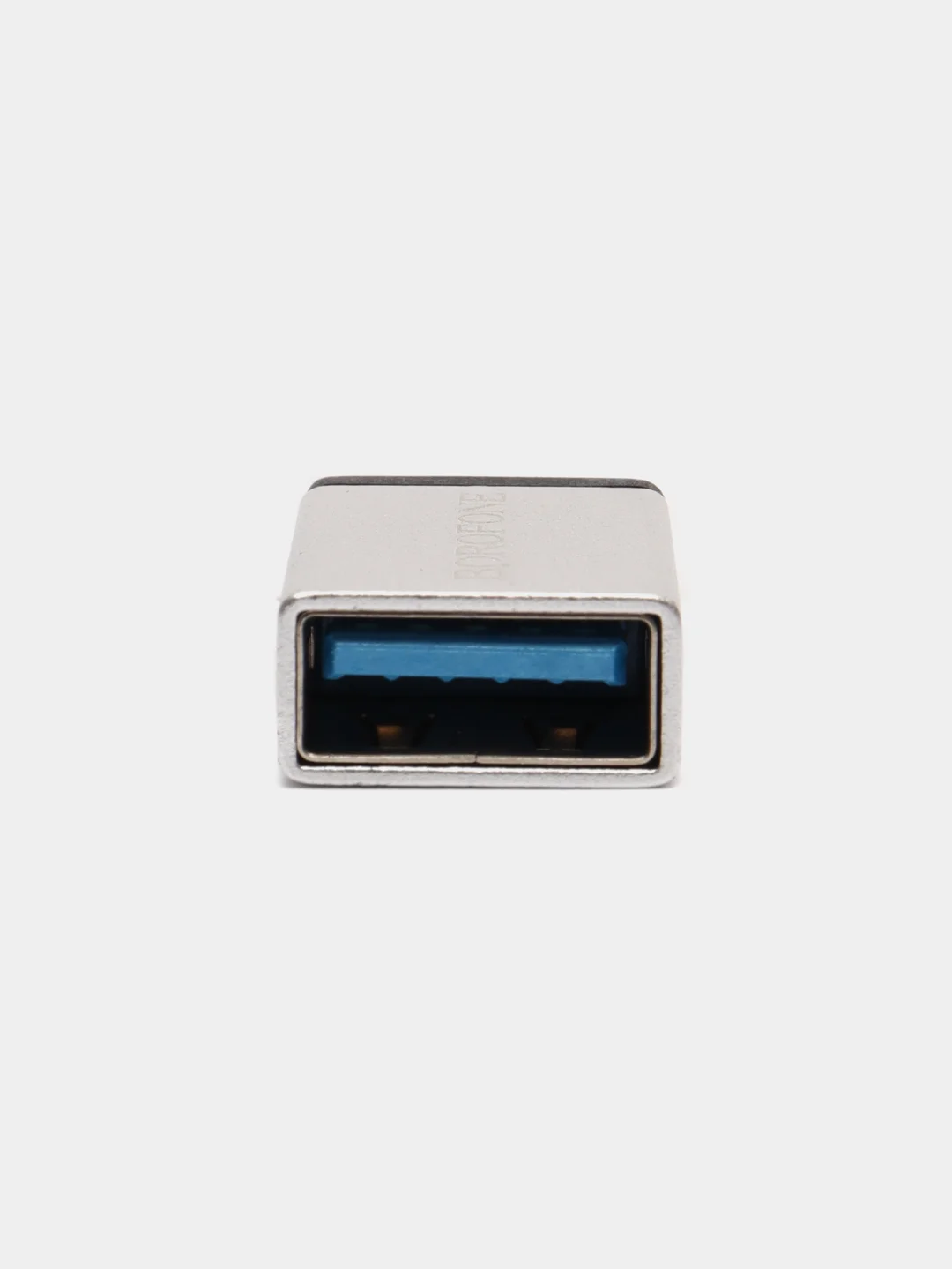 Переходник - адаптер Borofone BV3 Type-C - USB OTG серебристый
