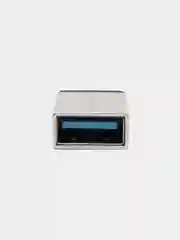 Переходник - адаптер Borofone BV3 Type-C - USB OTG серебристый