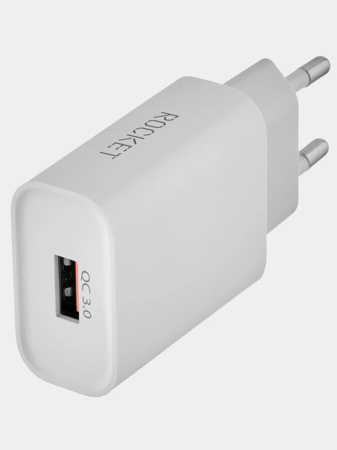 Зарядное устройство для телефона ROCKET Slot Combo 18W USB-A + кабель USB-A / Type C