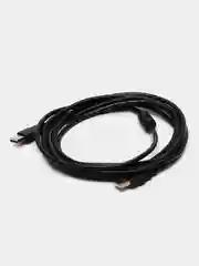 Кабель удлинитель 3.0м USB 2.0 AM(USB)-AM папа-папа с фильтром AA, черный