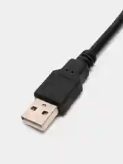 Кабель удлинитель 3.0м USB 2.0 AM(USB)-AM папа-папа с фильтром AA, черный