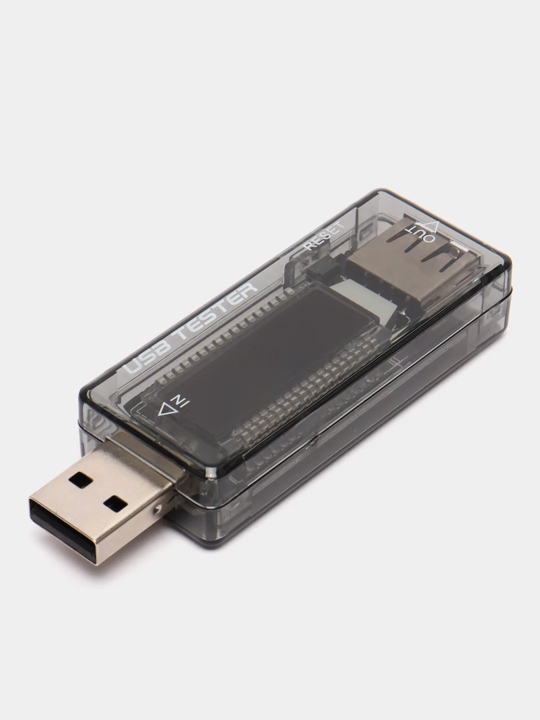 USB тестер Rezer RTS-2 (USB, 3.5-20В, 0-3.3А, 0-99ч, поддержка QC 2.0)