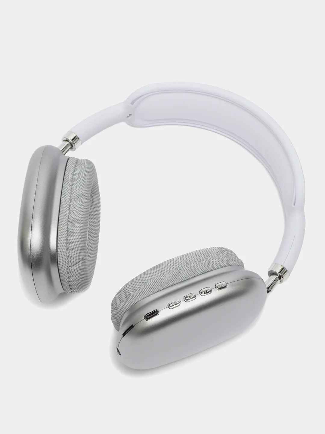Белый беспроводные наушники P9 Bluetooth 5.0 с микрофоном, FM SD Mp3