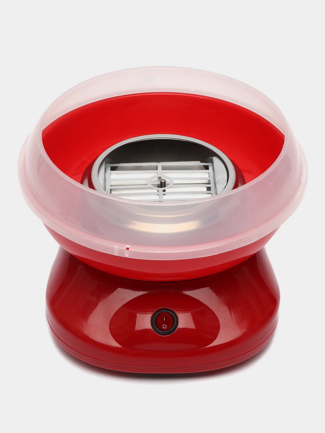 Красный cotton candy maker аппарат для приготовления сахарной ваты дома