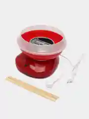 Красный cotton candy maker аппарат для приготовления сахарной ваты дома