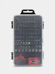 Тёмно-бордовый отвертка с набором бит из хромванадиевой стали CR-V 119 и 115 в 1