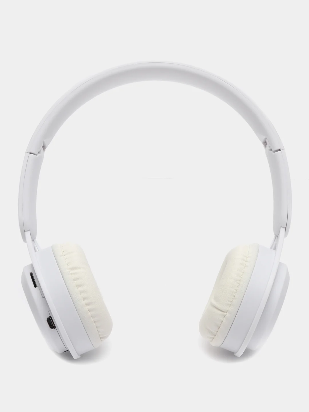 Белый беспроводные наушники Y08 Bluetooth 5.0 с микрофоном, FM SD Mp3