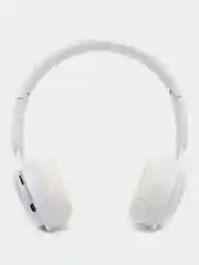 Белый беспроводные наушники Y08 Bluetooth 5.0 с микрофоном, FM SD Mp3