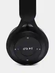 Черный беспроводные наушники Y08 Bluetooth 5.0 с микрофоном, FM SD Mp3