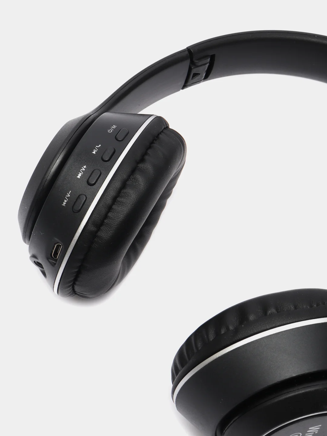 Черный беспроводные наушники MZ-021 Bluetooth 5.0 с микрофоном, FM SD Mp3