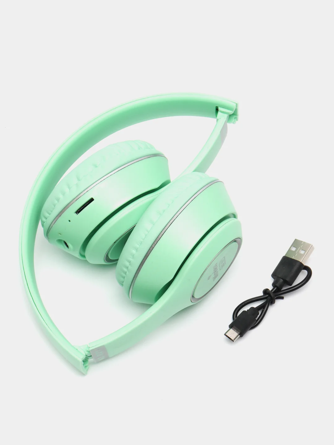 Зеленый беспроводные наушники MZ-021 Bluetooth 5.0 с микрофоном, FM SD Mp3