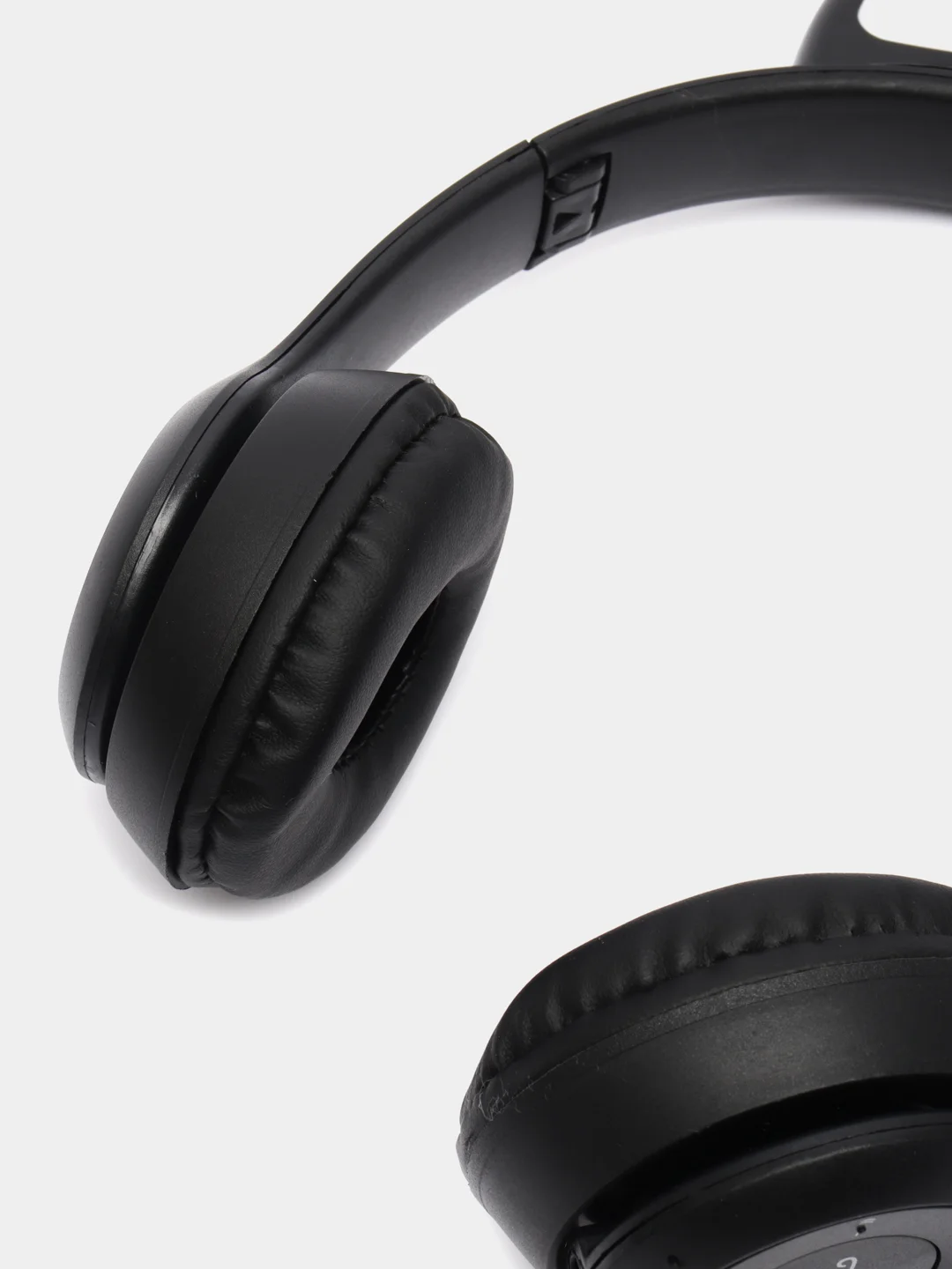 Черный беспроводные наушники светящиеся, ушки кошки MZ-P47 Bluetooth 5.0 с микрофоном, FM SD Mp3