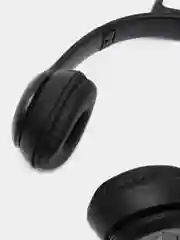 Черный беспроводные наушники светящиеся, ушки кошки MZ-P47 Bluetooth 5.0 с микрофоном, FM SD Mp3