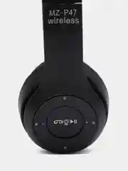 Черный беспроводные наушники светящиеся, ушки кошки MZ-P47 Bluetooth 5.0 с микрофоном, FM SD Mp3