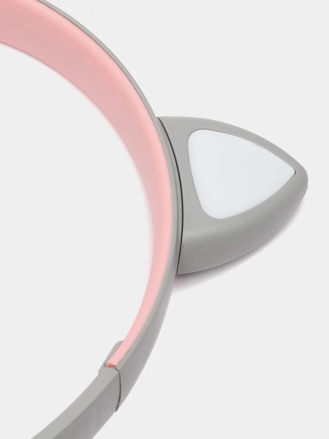 Синий беспроводные наушники светящиеся, ушки кошки MZ-P47 Bluetooth 5.0 с микрофоном, FM SD Mp3