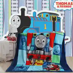 Синий плед детский