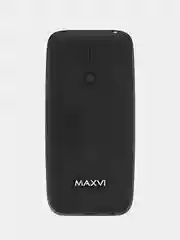 Черный мобильный телефон Maxvi B110, аккумулятор 1000 мАч, быстрый набор номера