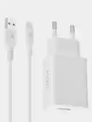 Зарядное устройство для iPhone ROCKET Base Combo 10,5W USB-A + кабель USB-A / Lightning