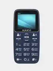 Синий мобильный телефон Maxvi B110, аккумулятор 1000 мАч, быстрый набор номера