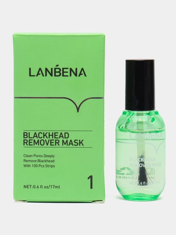 Маска для лица от черных точек Lanbena, c кисточкой