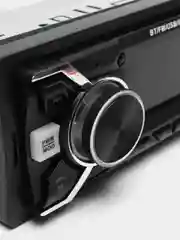 Автомагнитола / магнитола автомобильная 1 DIN, Bluetooth, AUX, USB, 7 цветов подсветки