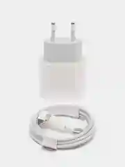 Зарядное устройство для iPhone, блок Type-C, PD, 20W и кабель Type-C/Lightning