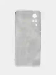 Серый металлик силиконовый чехол на Vivo Y31/Y53s 4G / Виво Y31 прозрачный, с рисунком, защита камеры