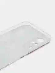 Серый металлик силиконовый чехол на Vivo Y31/Y53s 4G / Виво Y31 прозрачный, с рисунком, защита камеры