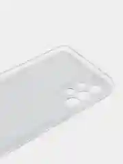 Лавандовый чехол силиконовый на Samsung Galaxy A23 / Самсунг А23 прозрачный с рисунком, защита камеры