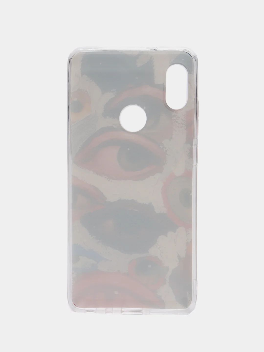 Кремовый чехол на Xiaomi Redmi Note 5/Note 5 Pro / Сяоми Редми Нот 5/5 Про прозрачный, с рисунком