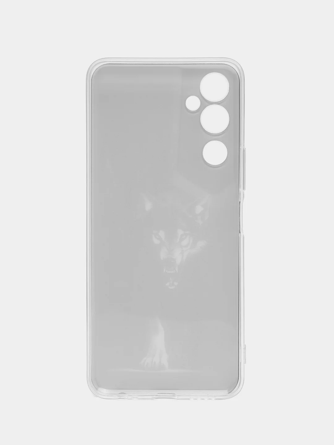 Серый меланж чехол на Tecno Pova Neo 2 / Текно Пова Нео 2 прозрачный, с рисунком, защита камеры