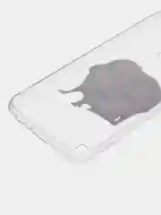 Бежевый силиконовый чехол на Oppo Realme C21Y/C25Y / Оппо Реалми C21Y/C25Y прозрачный, с рисунком