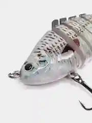 Серебряный воблер секционный