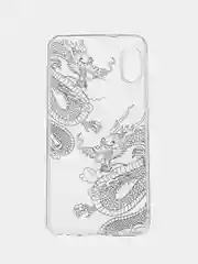 Пудровый чехол на Xiaomi Redmi Note 5/Note 5 Pro / Сяоми Редми Нот 5/5 Про прозрачный, с рисунком