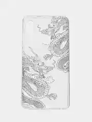 Пудровый чехол на Xiaomi Redmi Note 5/Note 5 Pro / Сяоми Редми Нот 5/5 Про прозрачный, с рисунком