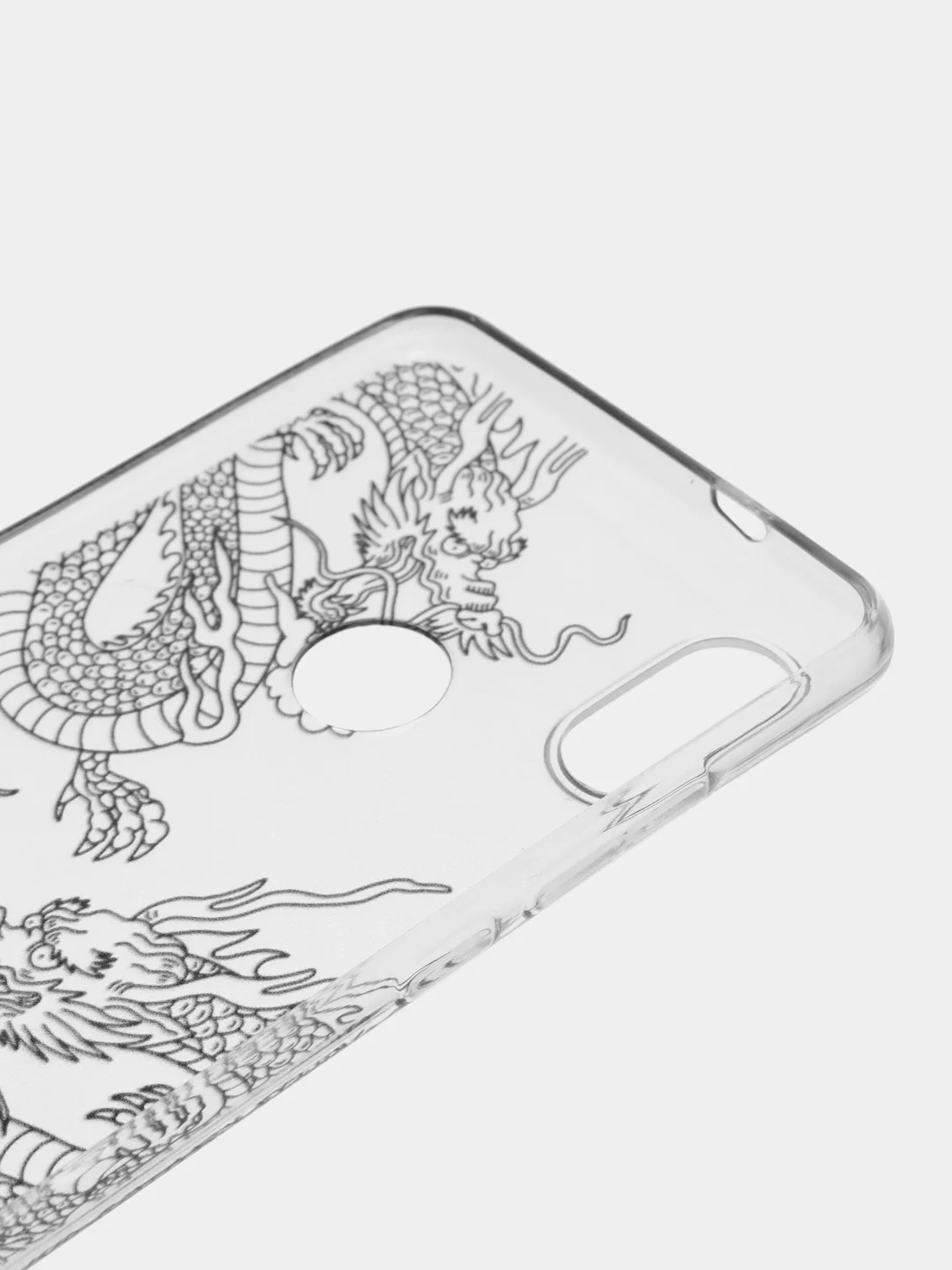 Пудровый чехол на Xiaomi Redmi Note 5/Note 5 Pro / Сяоми Редми Нот 5/5 Про прозрачный, с рисунком