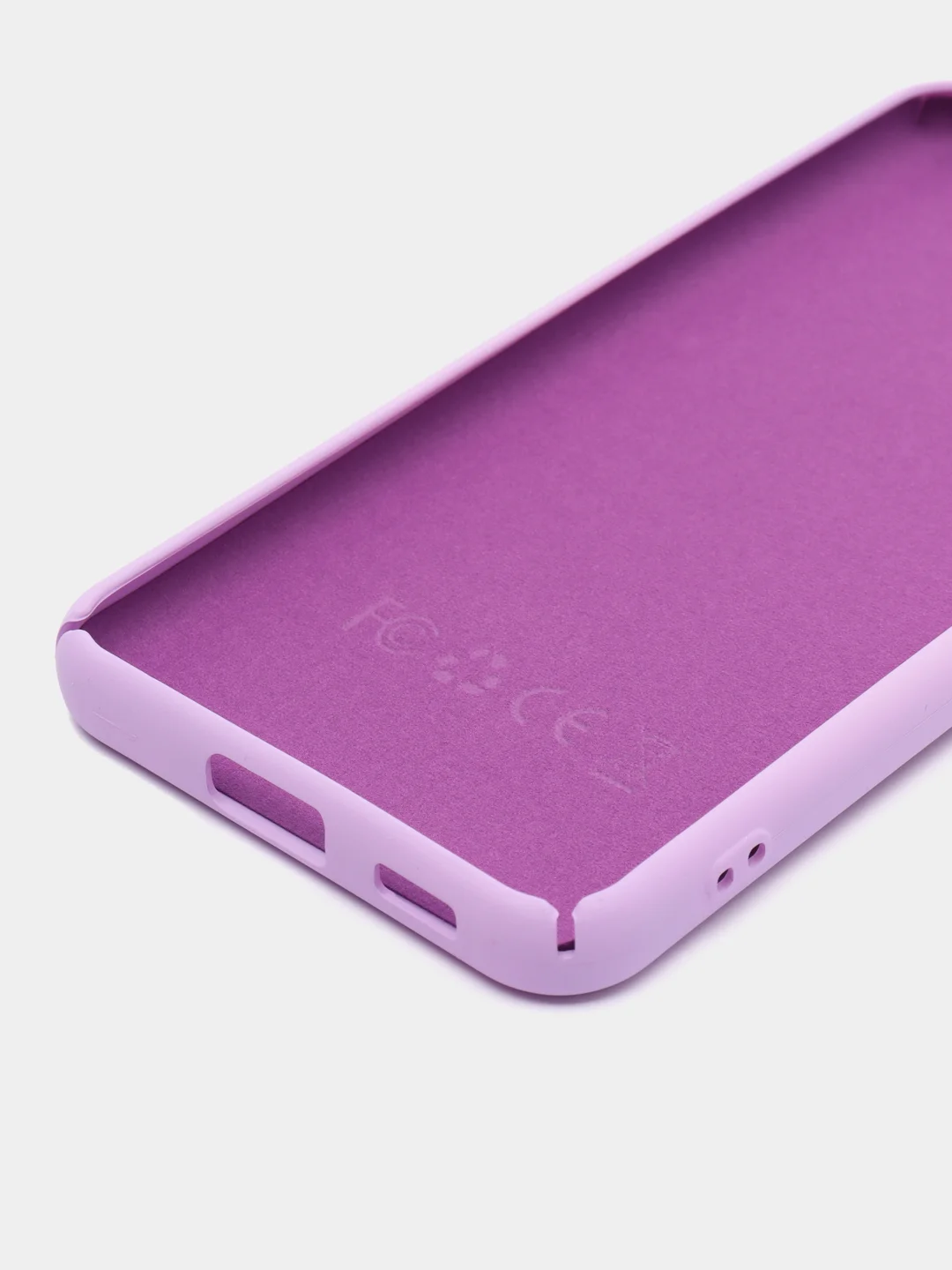 Сиреневый чехол силиконовый для Samsung Galaxy S22 (Самсунг Галакси С22), Silicone Cover
