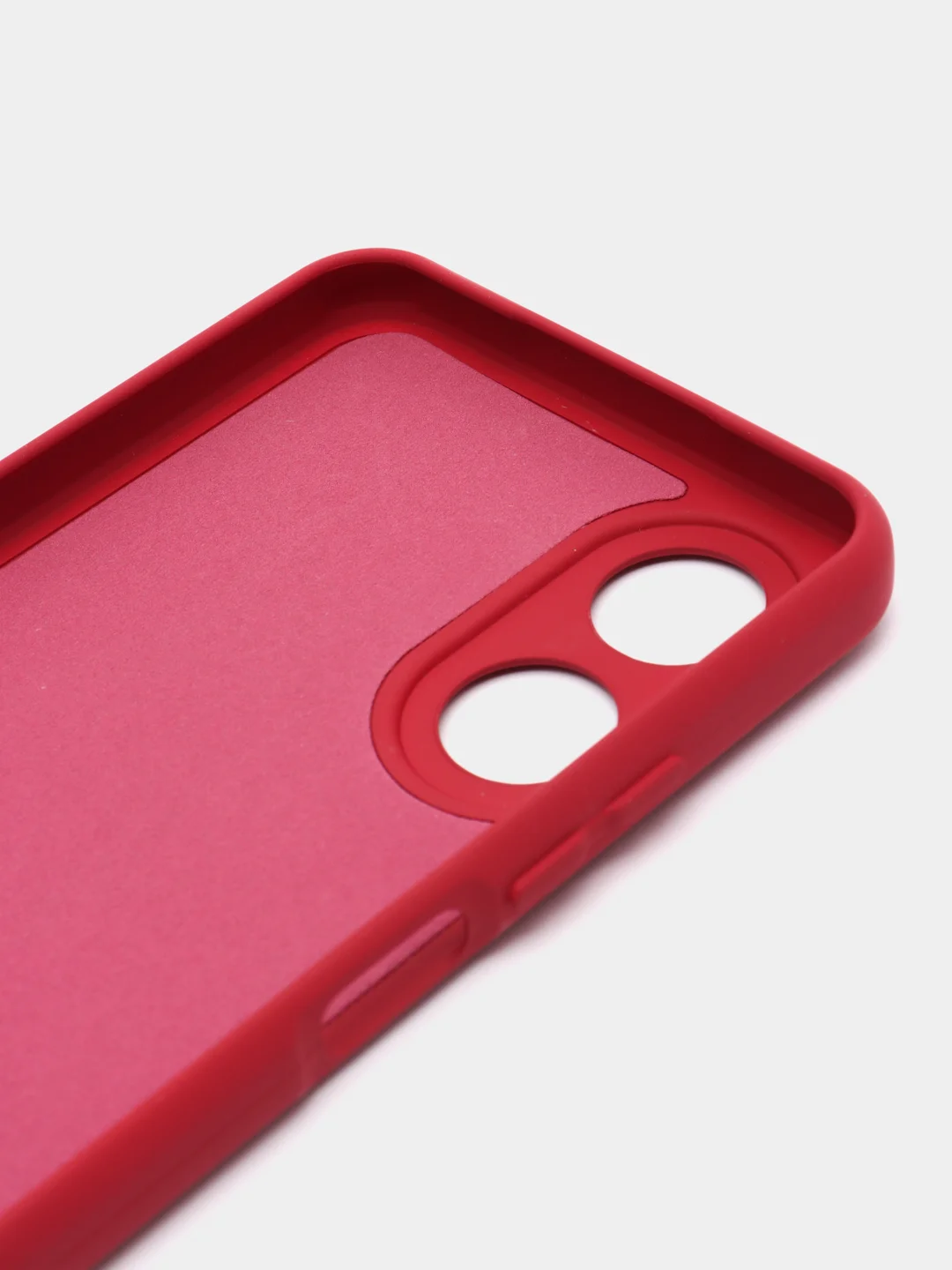 Бордовый чехол силиконовый для Oppo A17 / A17K, Оппо А17, А17К Silicone Cover