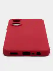 Бордовый чехол силиконовый для Oppo A17 / A17K, Оппо А17, А17К Silicone Cover