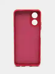 Бордовый чехол силиконовый для Oppo A17 / A17K, Оппо А17, А17К Silicone Cover