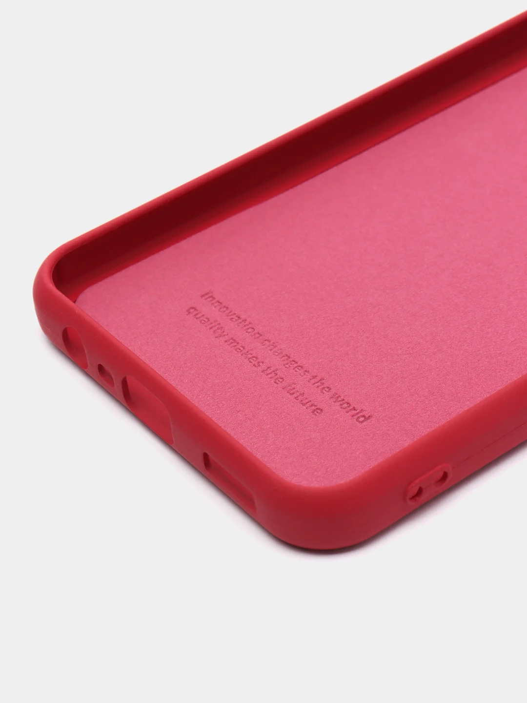 Бордовый чехол силиконовый для Oppo A17 / A17K, Оппо А17, А17К Silicone Cover