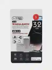 Flash-накопитель для iPhone и ПК, 2 в 1, USB 3.0, Lightning