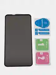 Черный защитное стекло-антишпион для Honor 9X/9X Premium/Huawei P Smart Z/Y9 Prime (Хонор 9Х)