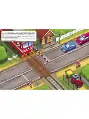 Железная дорога. Многоразовые наклейки