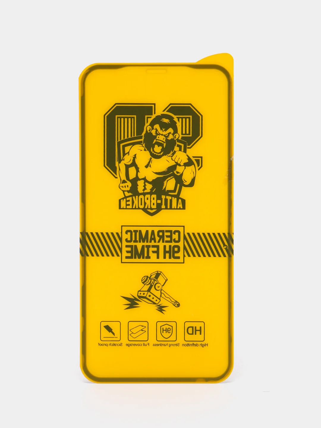Хром защитная пленка для iPhone 15, 14, 13, 12, 11 Pro, Max, Mini, Plus, XR, X, XS