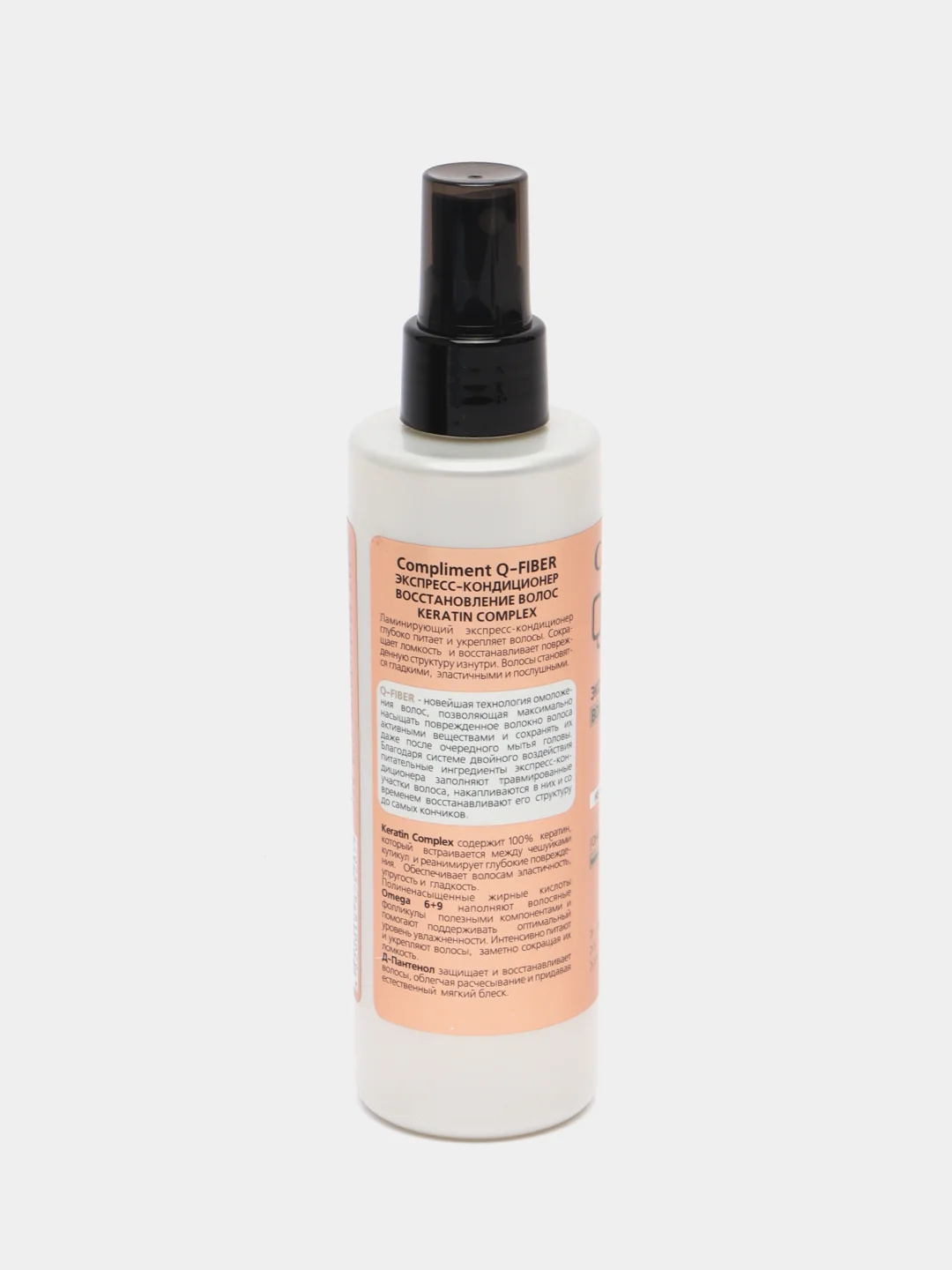 Compliment Q-FIBER Экспресс-кондиционер восстановление волос KERATIN COMPLEX
