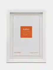 Белый фоторамка 15 х 21, А5, со стеклом, набор 1-4 шт, профиль 14