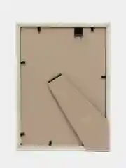 Белый фоторамка 15 х 21, А5, со стеклом, набор 1-4 шт, профиль 14