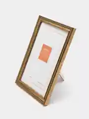 Золотой фоторамка 15 х 21, А5 со стеклом, набор, 1-4 штуки, профиль 9